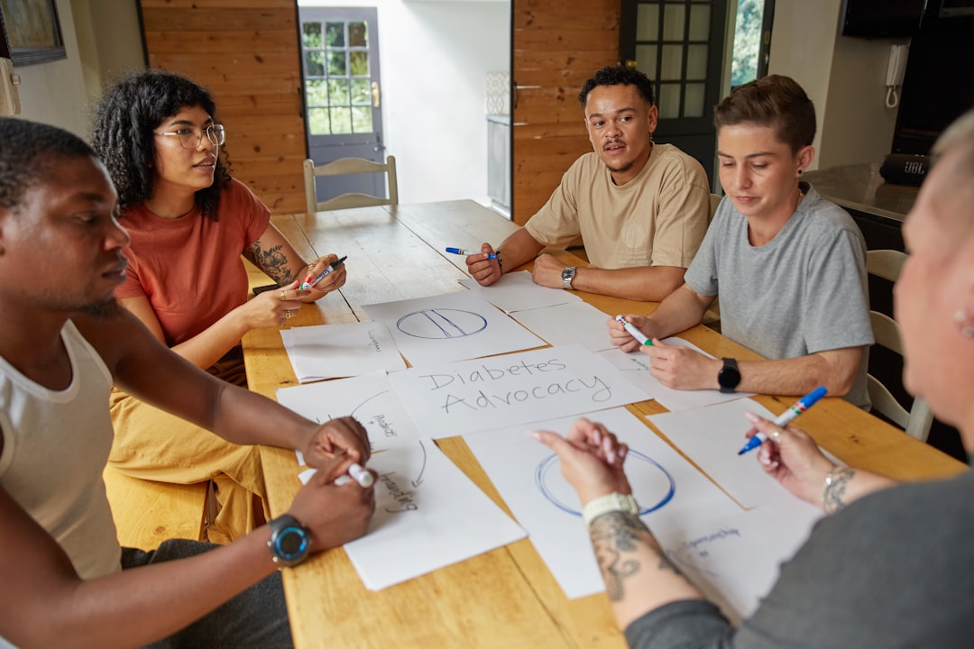 Professional team collaboration